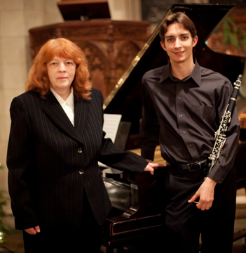 Alla Elana Cohen with Xanthos Clarinetist Alexis Lanz